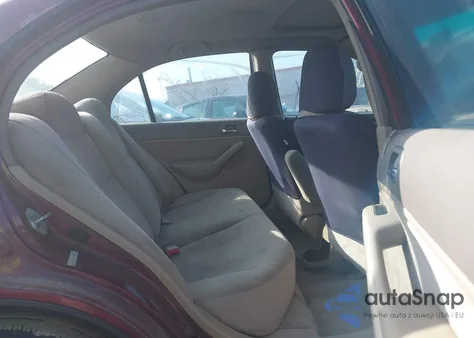 2002 Honda Civic Ex from USA, damaged, VIN 2HGES26782H556055